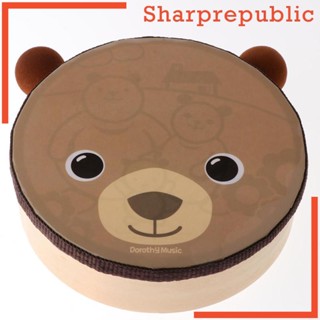 [Sharprepublic] ของเล่นกลองเพอร์คัทชั่น ลายการ์ตูน เสริมพัฒนาการเด็ก