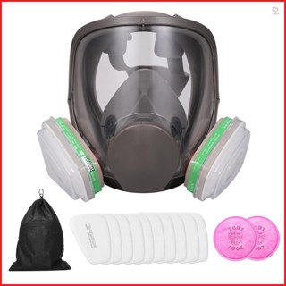 Full Face Respirator Gas Mask for Painting and Welding - 6800 Reusable Cover