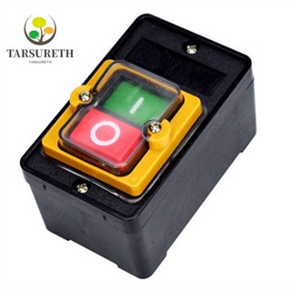 Tarsureth มอเตอร์สวิตช์ ปุ่มกด 10A AC 220V 380V KAO-10KH เครื่องมือไฟฟ้า ควบคุมเปิด-ปิด