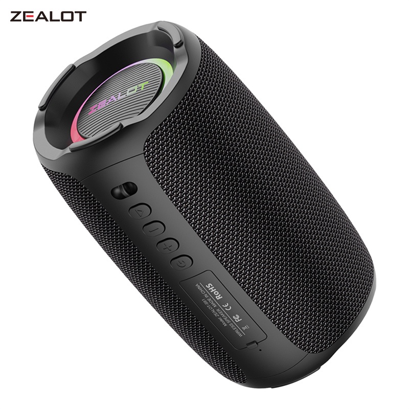 ZEALOT S61 Bluetooth Speaker,with IPX6 Waterproof Protection and Outdoor Bass Sound for Backyard and