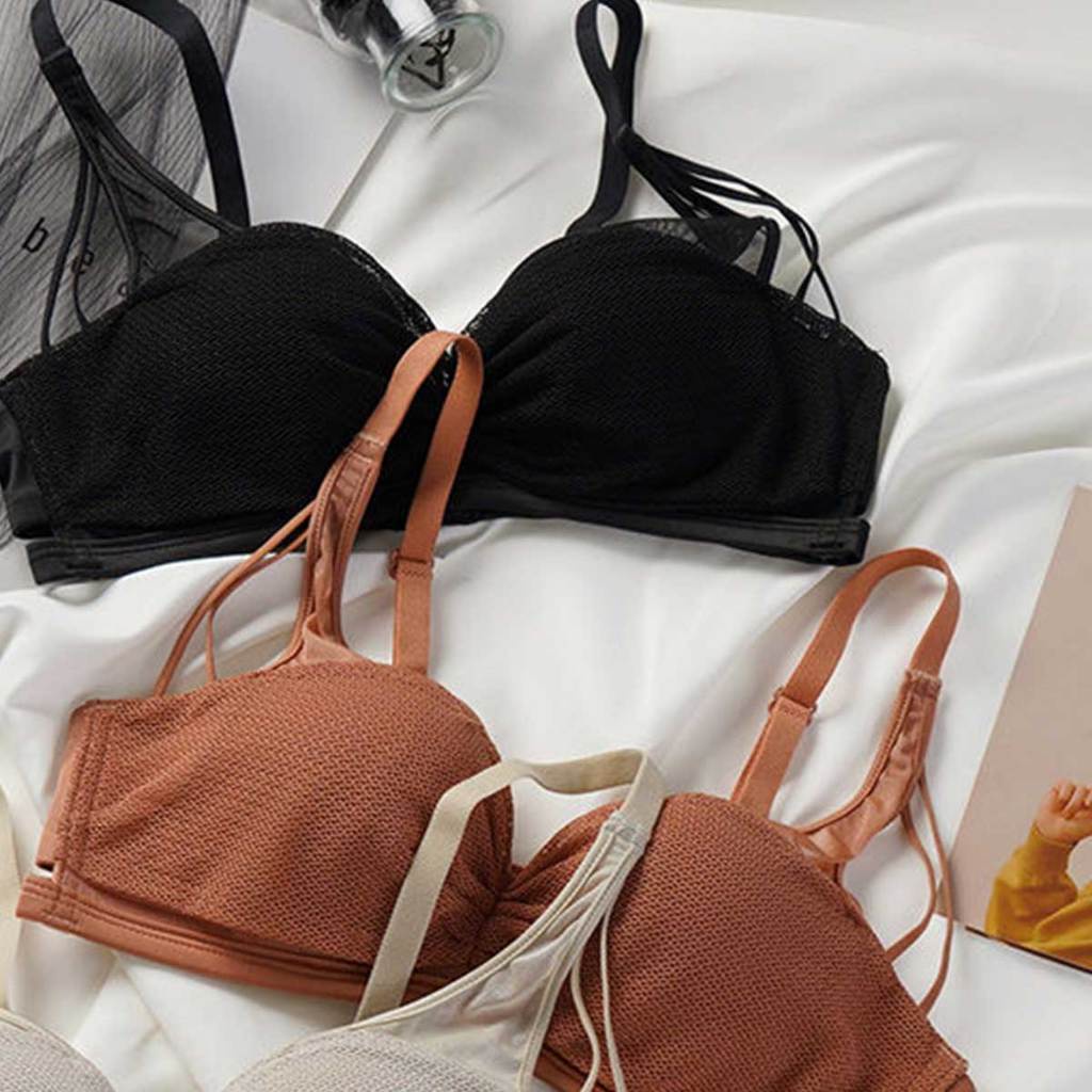 พร้อมส่ง เสื้อในเเฟชั่นสำหรับผู้หญิง  เสื้อชั้นใน​ ไร้โครง - รูปที่ 5