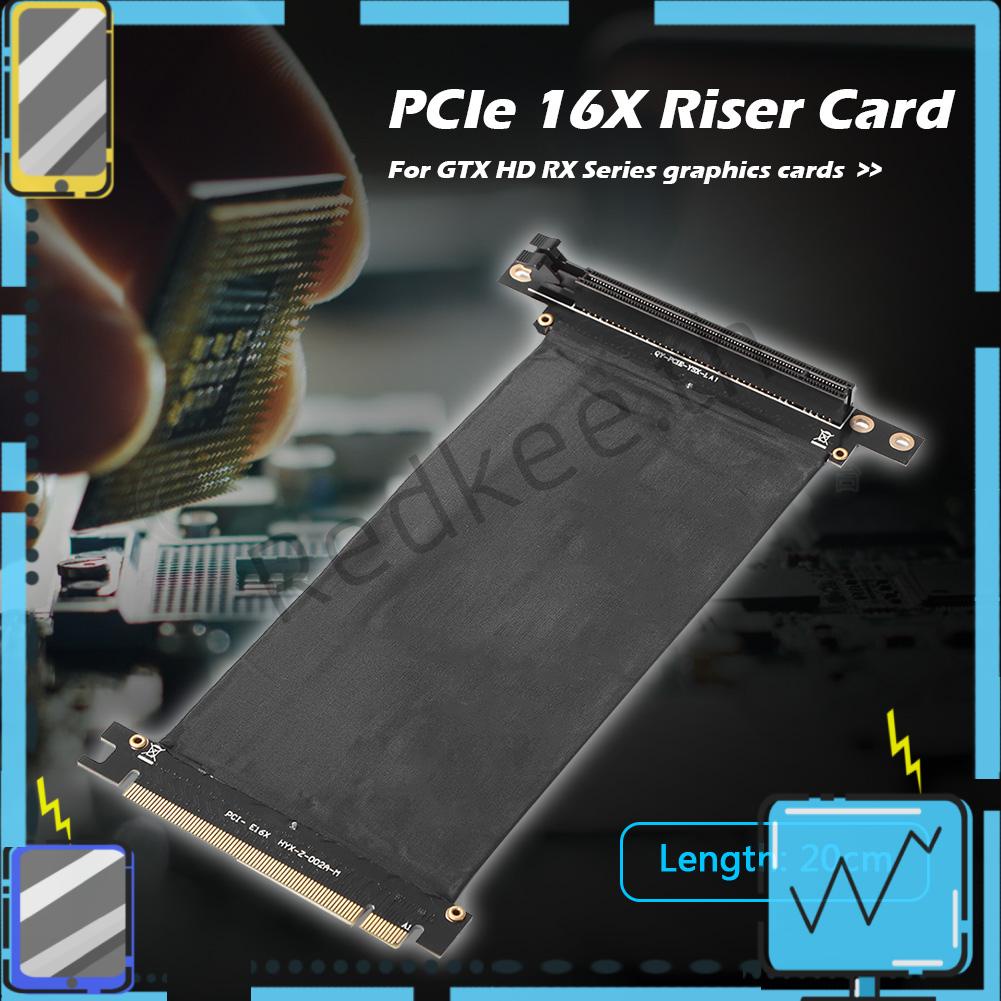 #PCIE3.0 #การ์ดต่อ 16X #สายไฟต่อ PCI-E Express #สายต่อกราฟิกการ์ด 90 องศา #สายต่อกราฟิกการ์ดแบบยืดหยุ่น
