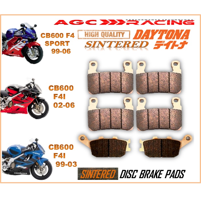 ผ้าเบรค HONDA CBR600 F4I CBR600 F4 SPORT คุณภาพสูงยาว