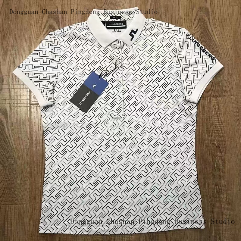 Jlindeberg พร้อมส่ง เสื้อยืดโปโล แขนสั้น โพลีเอสเตอร์ แห้งเร็ว 3021 สําหรับผู้หญิง 2023