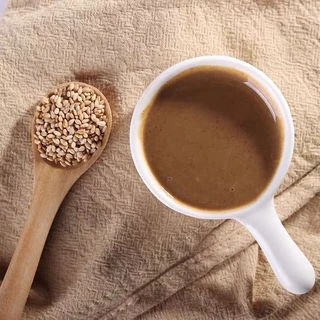 [ร้านอาหาร] ซอสงาผสมถั่ว ซอสงาจีน น้ำจิ้มชาบู หม่าล่าสายพาน 珍醇芝麻酱5kg