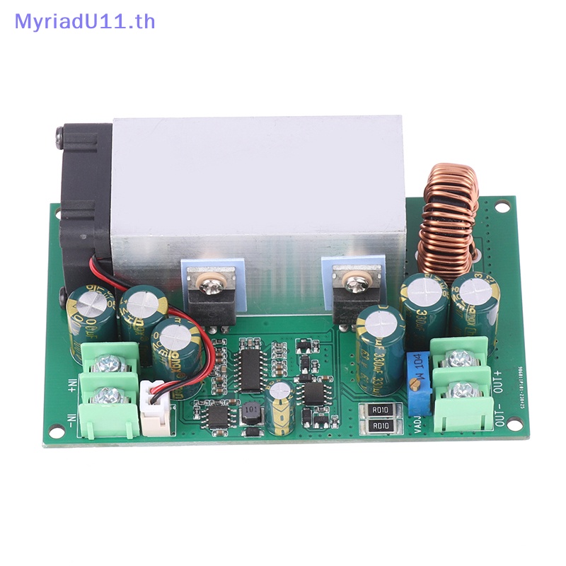 Myriadu DC-DC โมดูลพาวเวอร์ซัพพลายแปลงพาวเวอร์ซัพพลาย 600W พลังงานสูง 12V-75V เป็น 5V 19V 21V 24V 48V