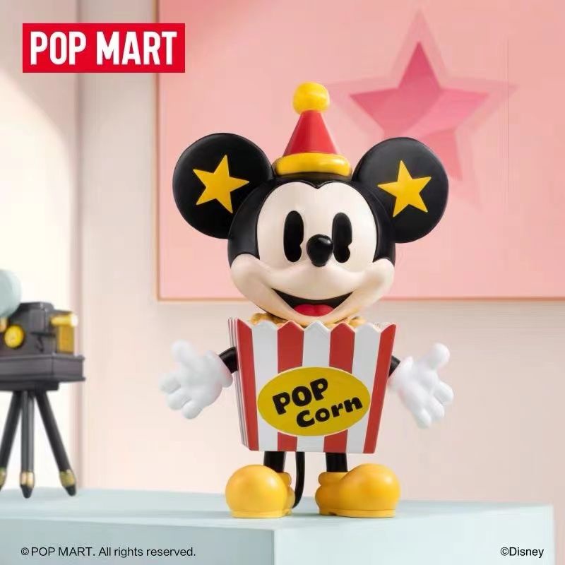 [พร้อมส่ง] Popmart โมเดลฟิกเกอร์ Disney Mickey Curious Boundless Series ของขวัญ ของเล่นสําหรับเด็ก