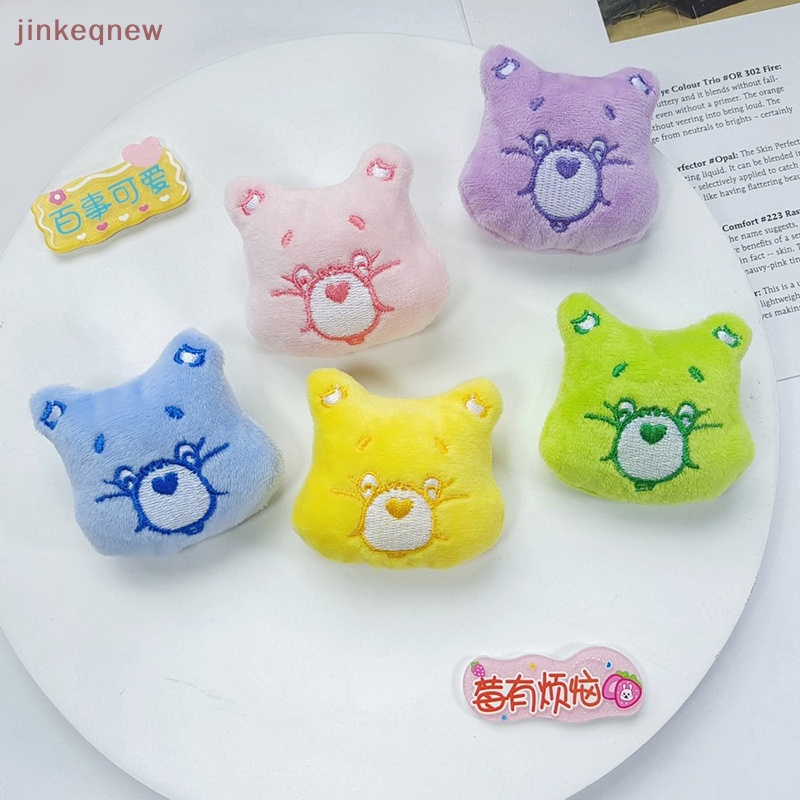 Jkth เข็มกลัด จี้ตุ๊กตาหมีน่ารัก เครื่องประดับ สําหรับตกแต่งเสื้อผ้า กระเป๋าเป้สะพายหลัง เสื้อผ้าเด็กผู้หญิง JKK