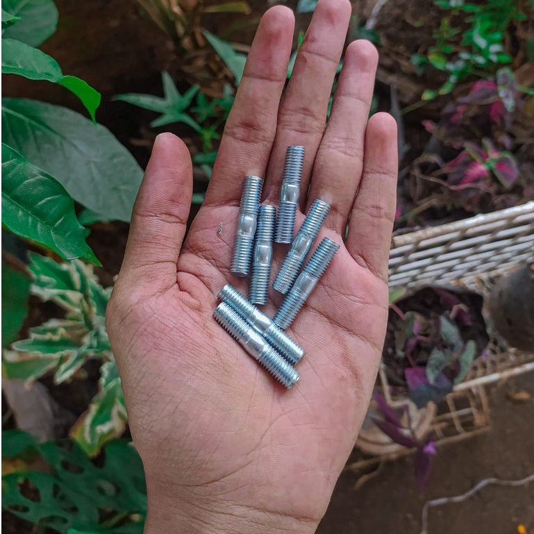 น็อตท่อไอเสีย Tiger Vario Gl/m7x7 น็อตฝัง 11