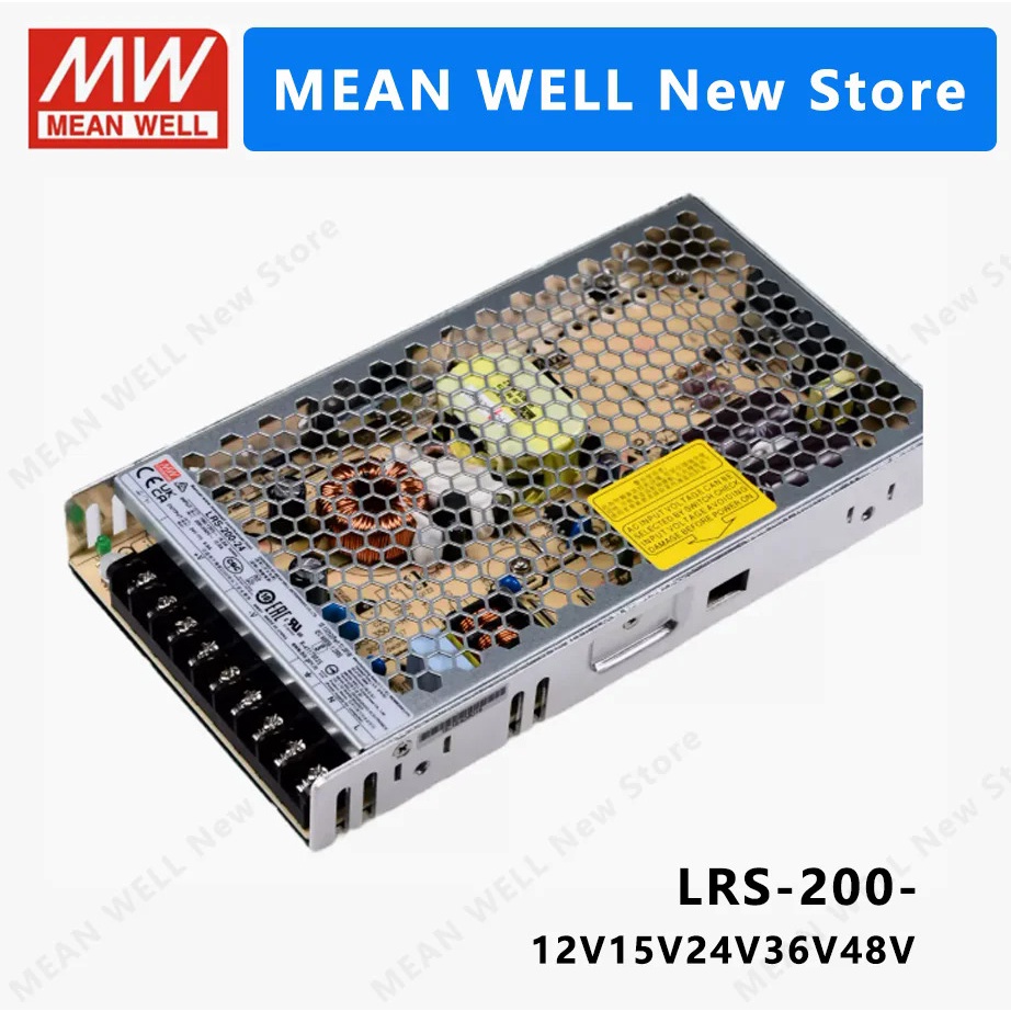 WELL LRS-200-5 MEAN LRS-200 LRS-200-12 LRS-200-15 LRS-200-24 LRS-200-36 LRS-200-48 MEANWELL LRS 200W