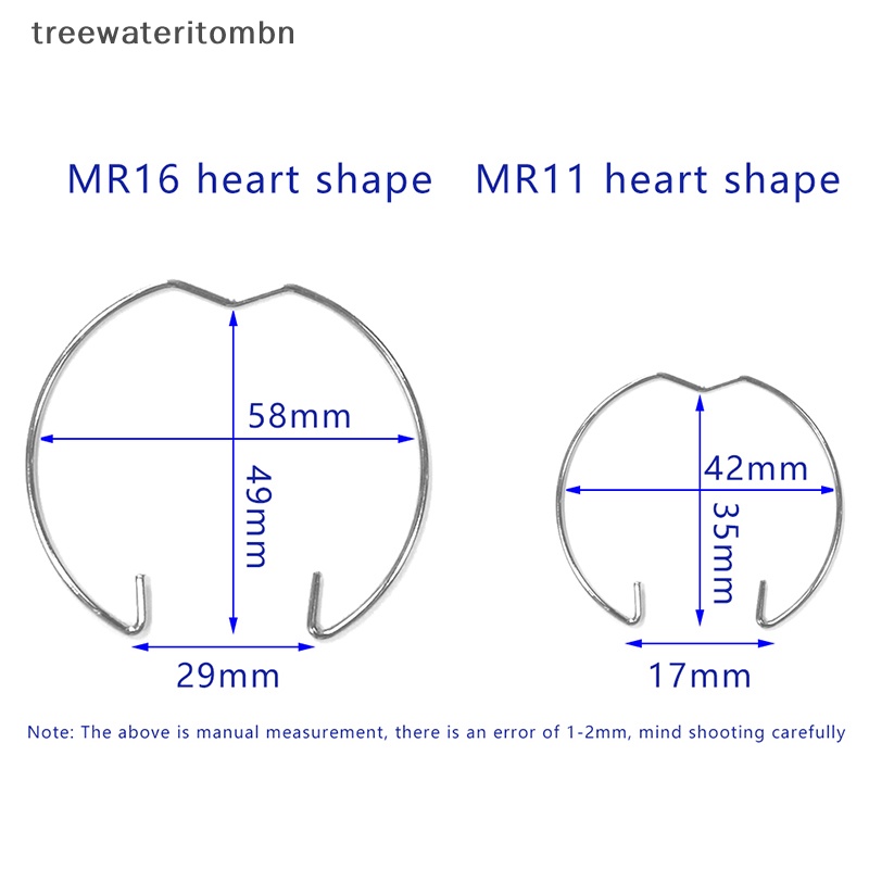Tt ใหม่ คลิปสปริงโคมไฟสปอตไลท์ ดาวน์ไลท์ MR16 MR11 อุปกรณ์เสริม