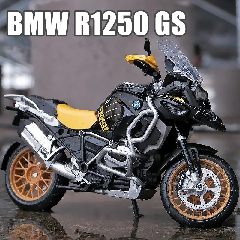 1:12 BMW R1250GS Alloy Racing Motorcycle Model Diecast Metal Toy Street Sports Motorcycle Model Simu