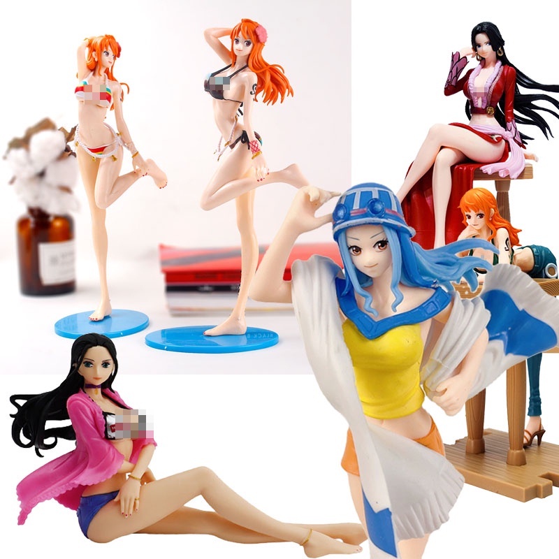 ฟิกเกอร์ One Piece Nami Boa Hancock Nico Robin Nefertari D Vivi Koala PVC ของเล่น ของขวัญ