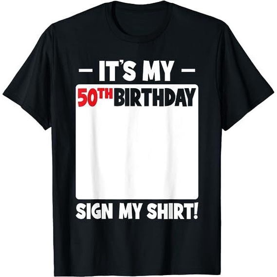 ItS My 50Th Birthday 50 Years Old Birthday Party เสื้อยืด Xs-3Xl