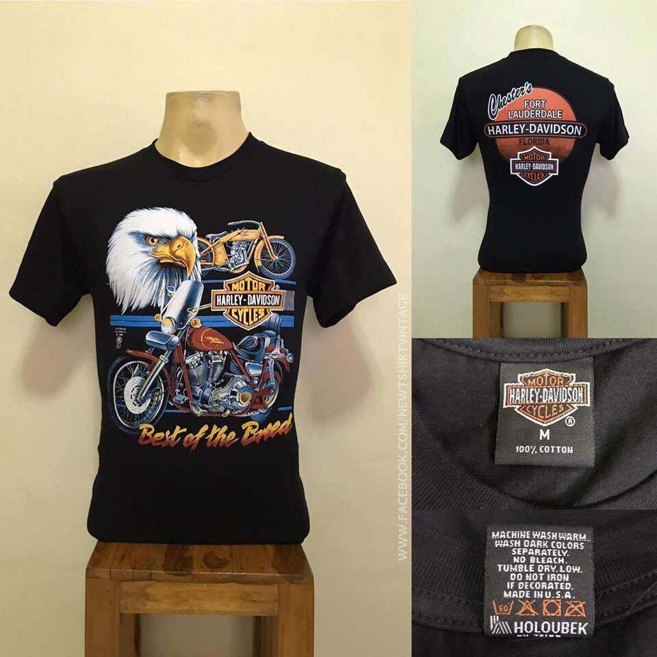 *DIMIYU* เสื้อฮาเล่ย์ Harley-Davidson Reproduction (S-XL) ป้าย USA ผ้าCotton100 ใสสบาย 1010.11