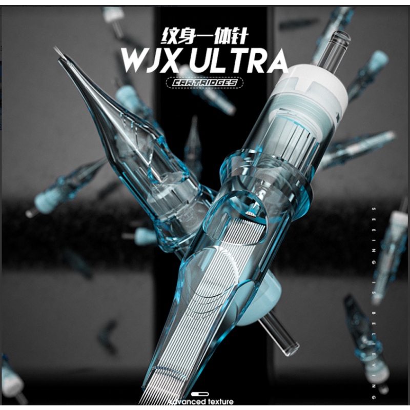 Wjx Ultra ตลับสัก 20 ชิ้น RL RS Revolution PMU SMP Body Tattoo เข็มตลับหมึกอุปกรณ์