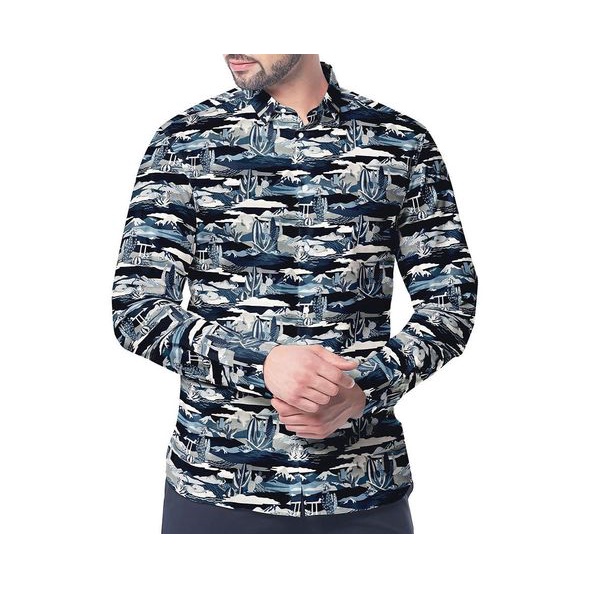 Shirt The Victorian Collection2 by Liberty.  The 100% Tana Lawn Cotton No. LTY-86 เสื้อเชิ้ตสั่งตัด 