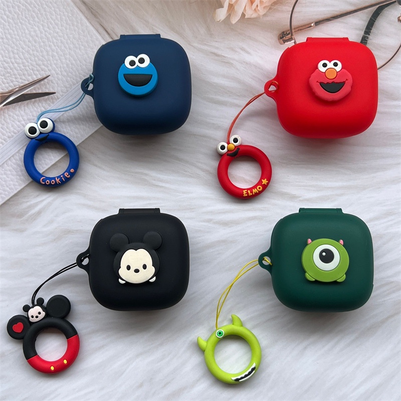 กรณีการ์ตูนสําหรับ QCY T13 ANC กรณี T13X ซิลิโคนป้องกันหูฟังอุปกรณ์เสริม Hearphone กล่องสําหรับ QCY 