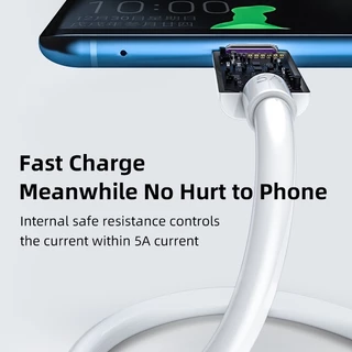 สายชาร์จ USB type C ยาว 1/2/3 เมตร Super Fast Charging Cable USB 5A For Samsung Vivo oppo