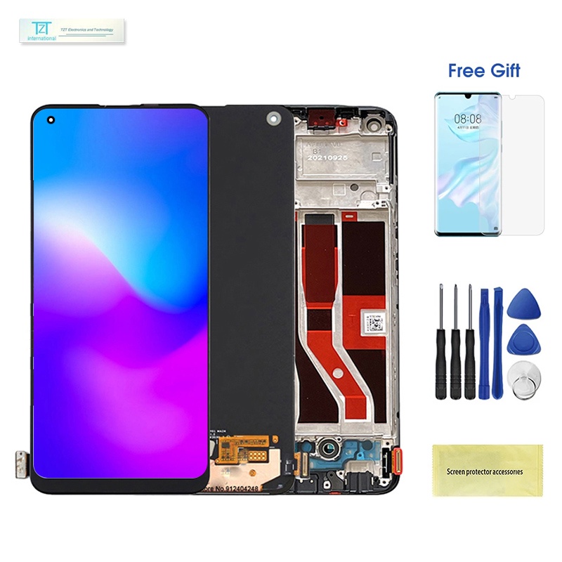 <พร้อมกรอบ> จอ lcd for OPPO A95 4G / 5G หน้าจอ แท้ OLED/Amoled