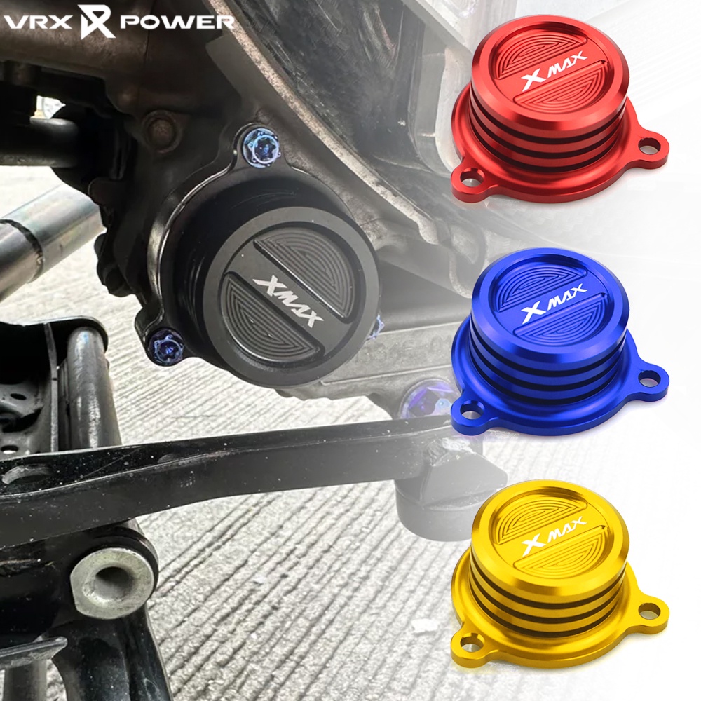 ฝาครอบถังน้ํามันเครื่องยนต์ CNC สําหรับรถจักรยานยนต์ YAMAHA XMAX 300 250 400