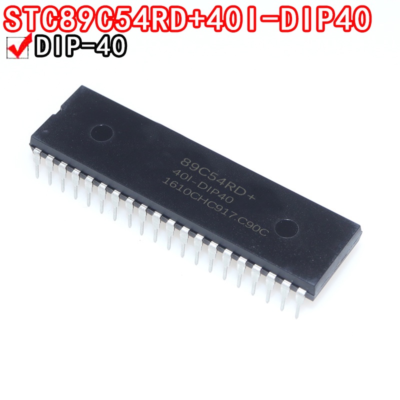1PCS STC89C54RD+40I-DIP40 STC89C58RD 40I DIP-40 เสียบ DIP40
