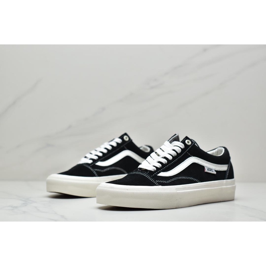 VANS Old Skool Low-Cut Canvas Shoes ผ้าใบลำลอง Unisex 6H COD รองเท้า new