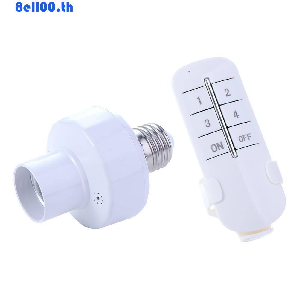 Darnellya ชุดฐานโคมไฟ E27 LED สําหรับห้องนอน ห้องนั่งเล่น รีโมตคอนโทรล หลอดไฟ LED