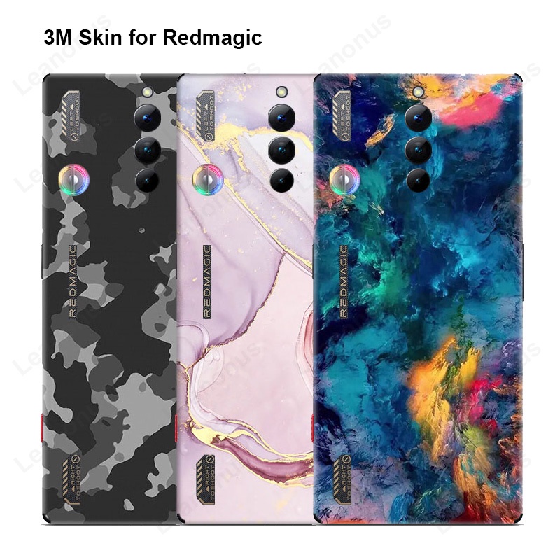 สติกเกอร์ฟิล์มใส ผิวด้าน และใส กันรอยด้านหลัง 3 เมตร สําหรับ ZTE Nubia Red Magic 8 9 10 Pro Air