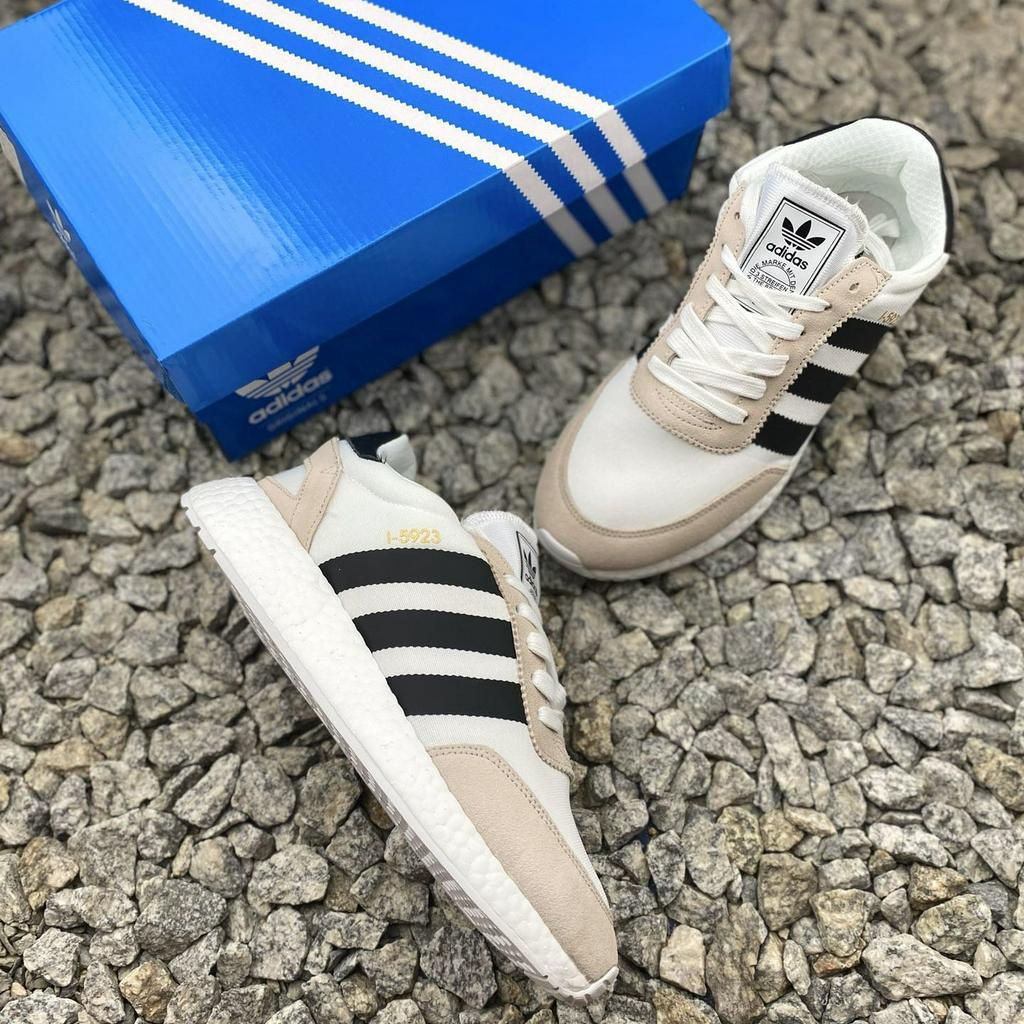 Adidas Iniki Runner Boost Vintage Popcorn Jogging Series Men's Women's Couple Shoes Sports Casual S