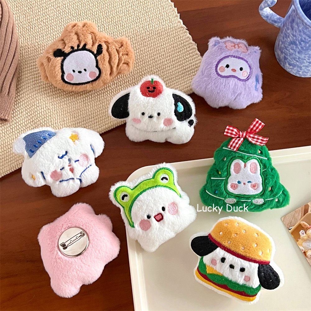 พร้อมส่ง เข็มกลัด รูปการ์ตูนหมีแพนด้าน่ารัก ขนาดเล็ก เหมาะกับของขวัญ สําหรับตกแต่งกระเป๋า