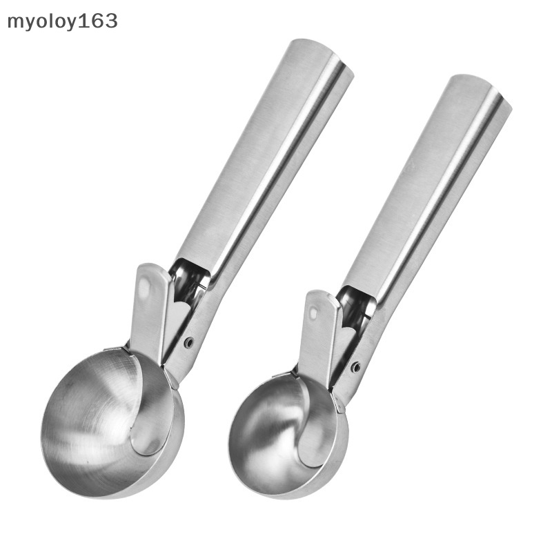 Myoloy ช้อนสเตนเลส ไม่ติดผิว สําหรับตักไอศกรีม TH