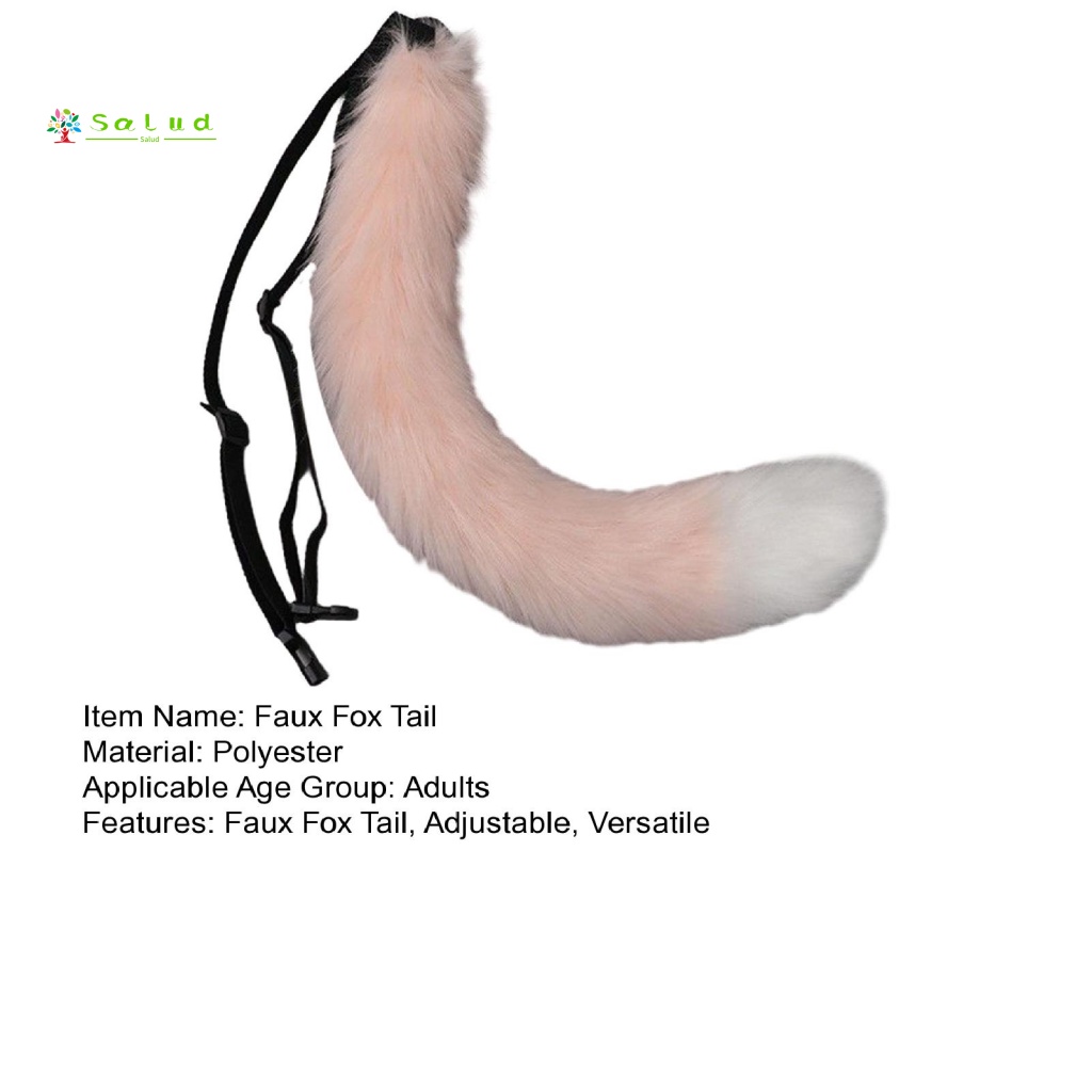 [พร้อมส่ง] หางสุนัขจิ้งจอกเทียม งอได้ สไตล์ญี่ปุ่น ปรับได้ สําหรับคอสเพลย์ - รูปที่ 2