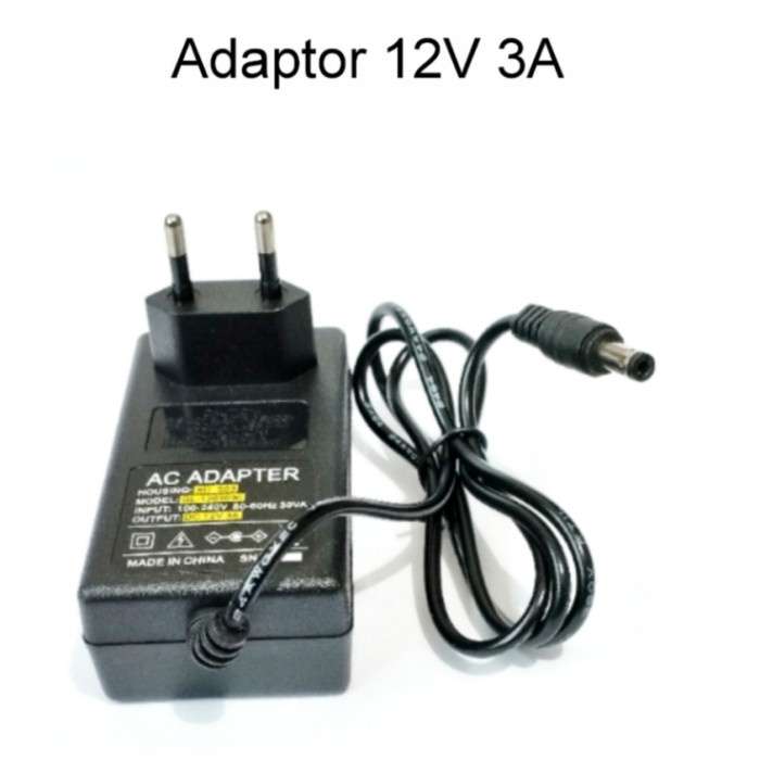 ADAPTER 12V 3A DVR กล้องวงจรปิด LED RECEIIVER โคมไฟ NEX KVISION GARDINER OPTUS LGSAT STARS