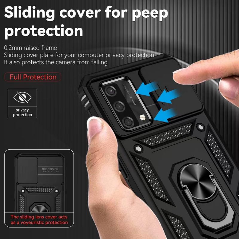 0509 VVCASE ปลอก hp SLIDE กล้องแหวน VIVO Y500i T5 Y04 V70FE V30E Y21D Y31D IQOO Z10E V60 V60LITE Y04