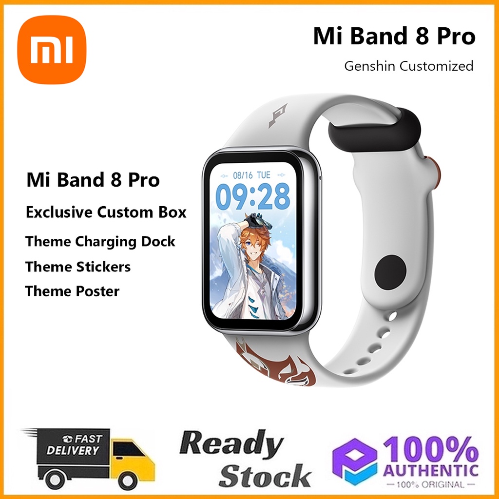 Original Xiaomi Mi Band 8 Pro Genshin รุ่นที่กําหนดเอง