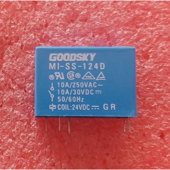 รีเลย์ 24V 5 Pin MI-SS-124D Good Sky ELECTROT PART