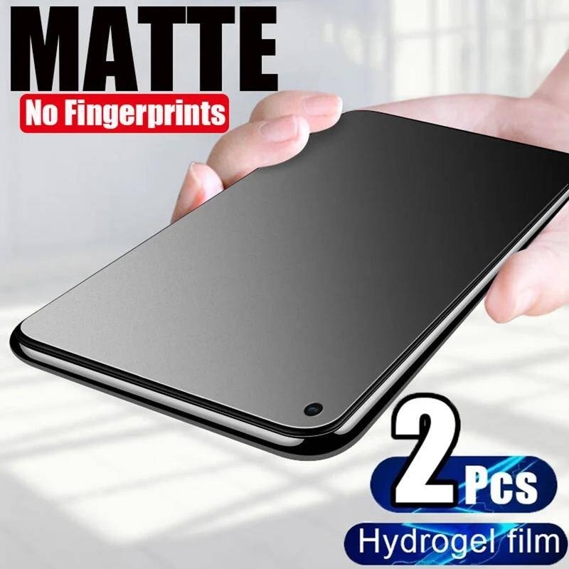 HuaweiP40 HuaweiP40Lite HuaweiP40Pro HuaweiP40Plus P40+ P40P 2 ชิ้น 100D Matte Frosted Soft Hydrogel