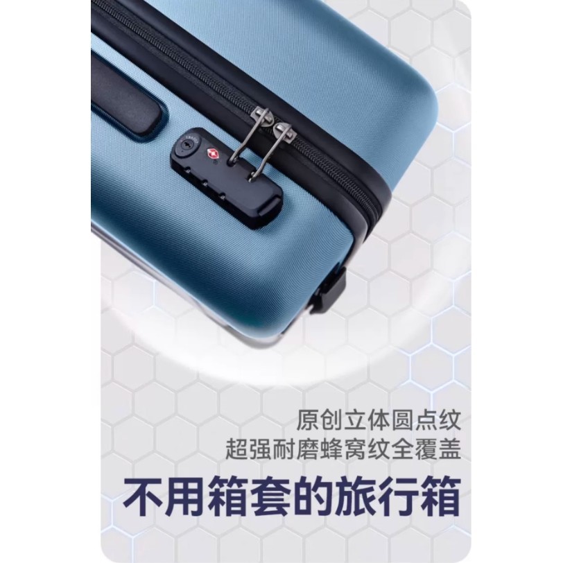 Xiaomi 90 Points กระเป๋าเดินทาง 79.9 ซม. PC นักเรียน แข็งแรง ทนทาน กระเป๋าเดินทางล้อลาก 79.9 ซม. น้ําหนักเบาพิเศษ 20 inches 24 inches 26 inches