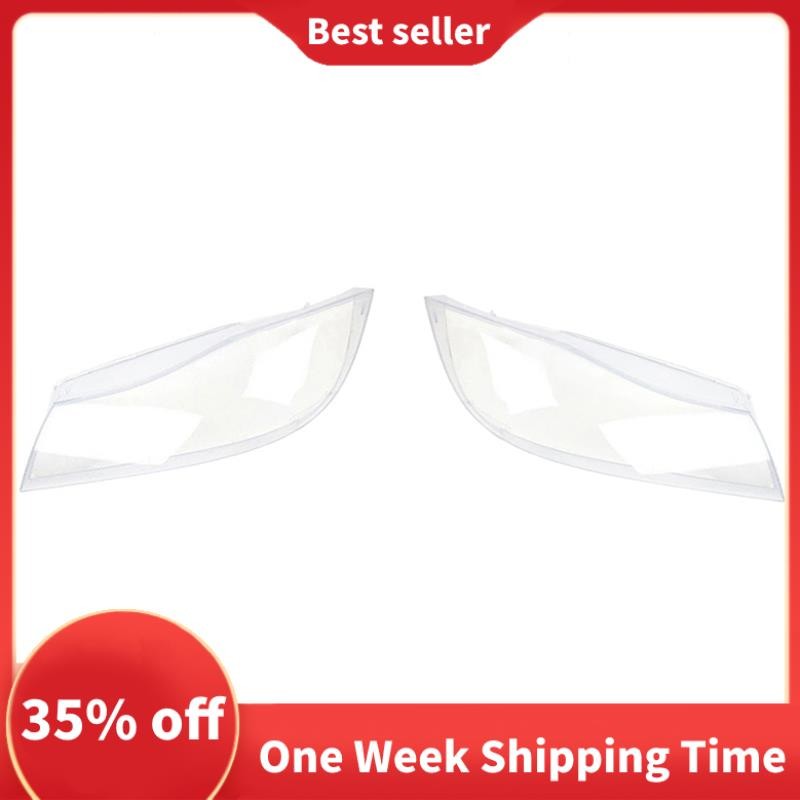 รถโปร่งใสไฟหน้าฝาครอบไฟหน้าไฟหน้า Shell เลนส์สําหรับ BMW 3-Series E90 E91 2005-2011 ในสต็อก