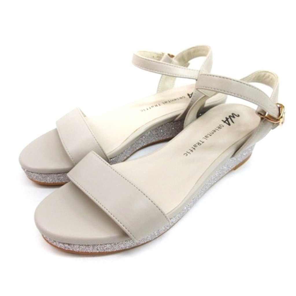 ORiental TRaffic Sandals Glitter gray Direct from Japan Secondhand