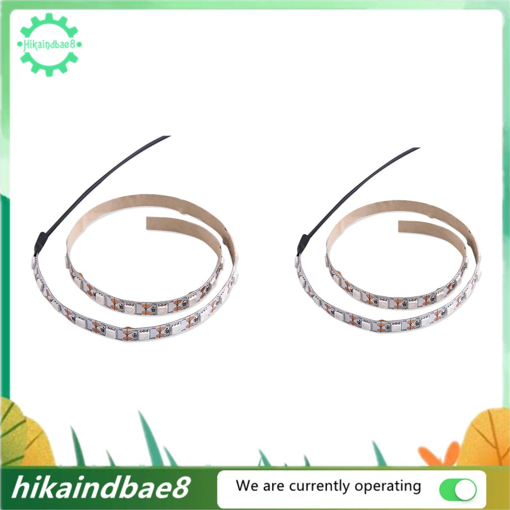 [hIkAi] UVC ฆ่าเชื้อโรคแถบไฟฆ่าเชื้อ 5V โคมไฟฆ่าเชื้อแบคทีเรียไรแถบไฟ LED Strip Light