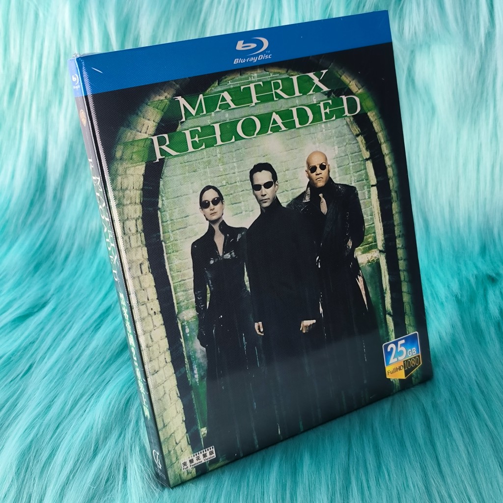 Blu-ray The Matrix Reloaded 2003 BD25 ภาษาอังกฤษสเปนจีนไทยโปรตุเกส A0204