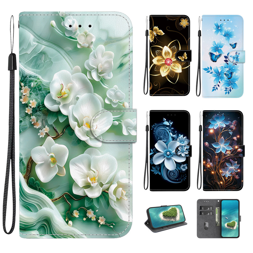 LG STYLO 7 6 5 K71 K52 K62 Q52 K61 K41S K51S K40D K50 W60 K42 กํามะหยี่G9 V40 4G 5G ThinQกรณีดอกไม้ส