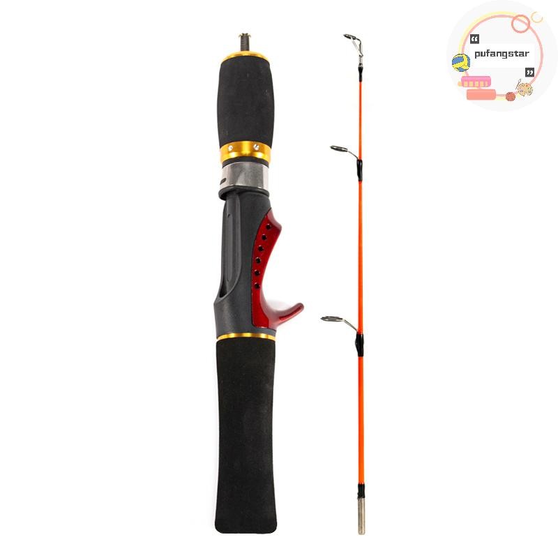 Pufangstar Ice Fishing Rod เคล็ดลับคู่ฤดูหนาวเบ็ดตกปลาชุด Spinning Pole Fishing Tackle TH