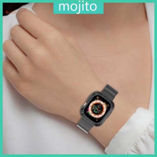 Mojito สายนาฬิกาข้อมือซิลิโคน แบบเปลี่ยน สําหรับ Smartwath Watch Ultra 49 มม.