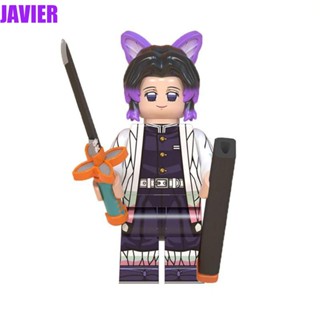 Javier โมเดลตัวต่อ รูป Demon Slayer ขนาดเล็ก ของเล่นสําหรับเด็ก