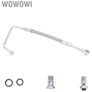 Wowowi Fuel Supply Line Tube with Seals Bolts High Strength Efficient for Cummins 6B 5.9L