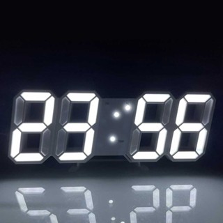 LED Clock Digital 3D Alarm Clock Table Desktop Wall Clock