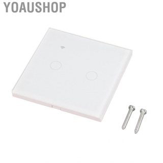 Yoaushop Smart Switch  Single Control Accurate Work Intelligent AC110‑240V for Home